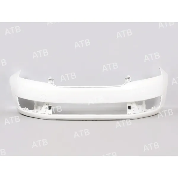 Бампер Skoda Rapid 1 2012-2020 передний Белый LB9A/B4 ATB 1ASR1010FLB9A