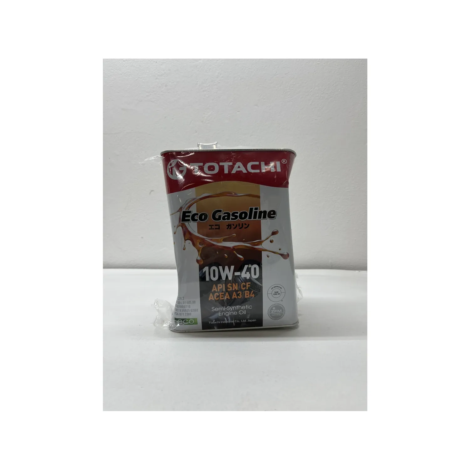 Масло моторное TOTACHI Eco Gasoline 10W-40 полусинтетическое 4 л УЦЕНКА! 10904-N2