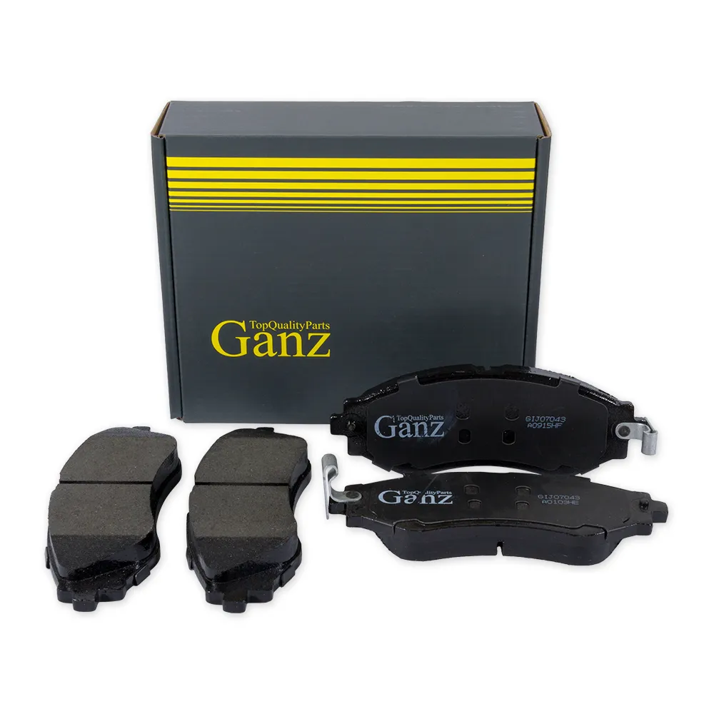 Колодки тормозные передние для CHEVROLET Lacetti HB 05- GANZ GIJ07043