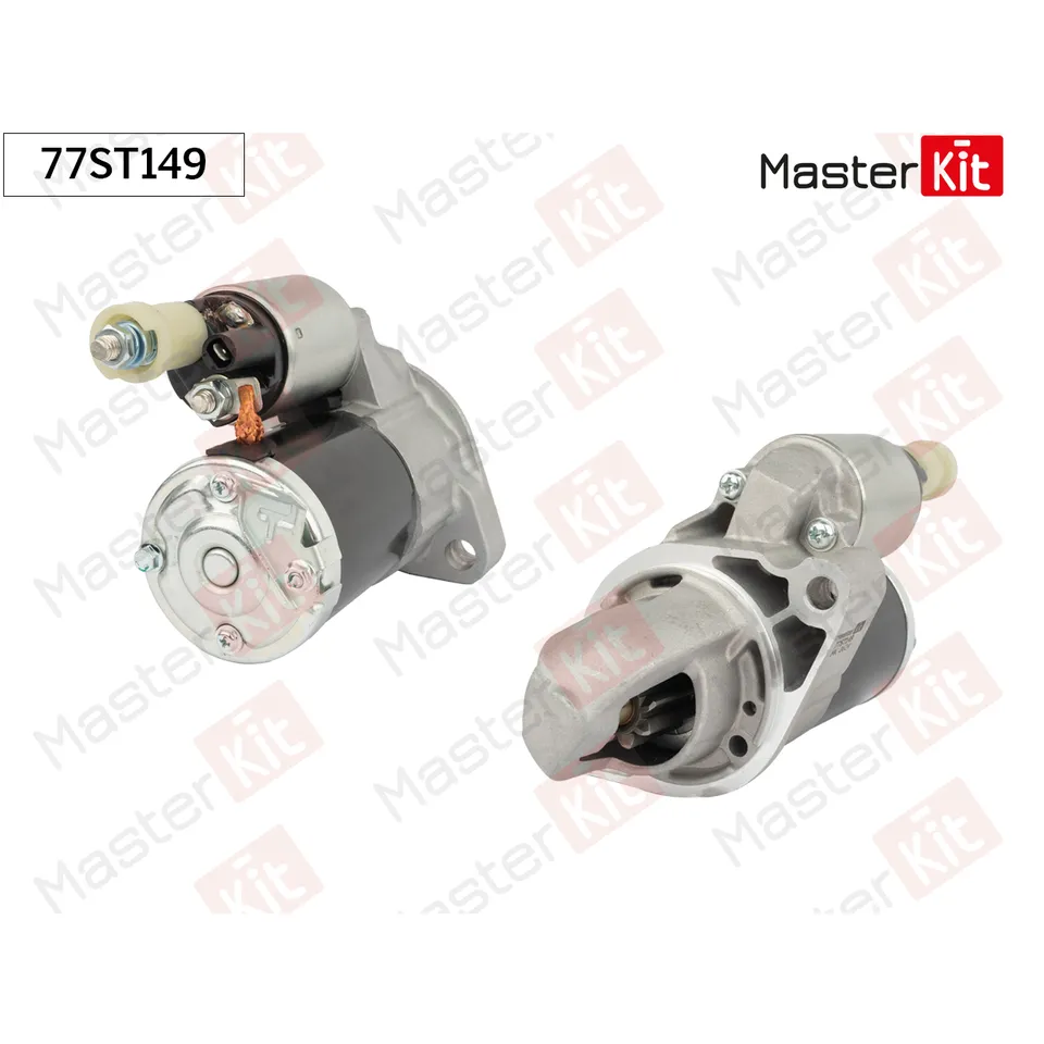 Стартер Honda ACCORD VIII (CU)/CR-V III (RE_) 2006 - (1.6kw) MASTERKIT 77ST149