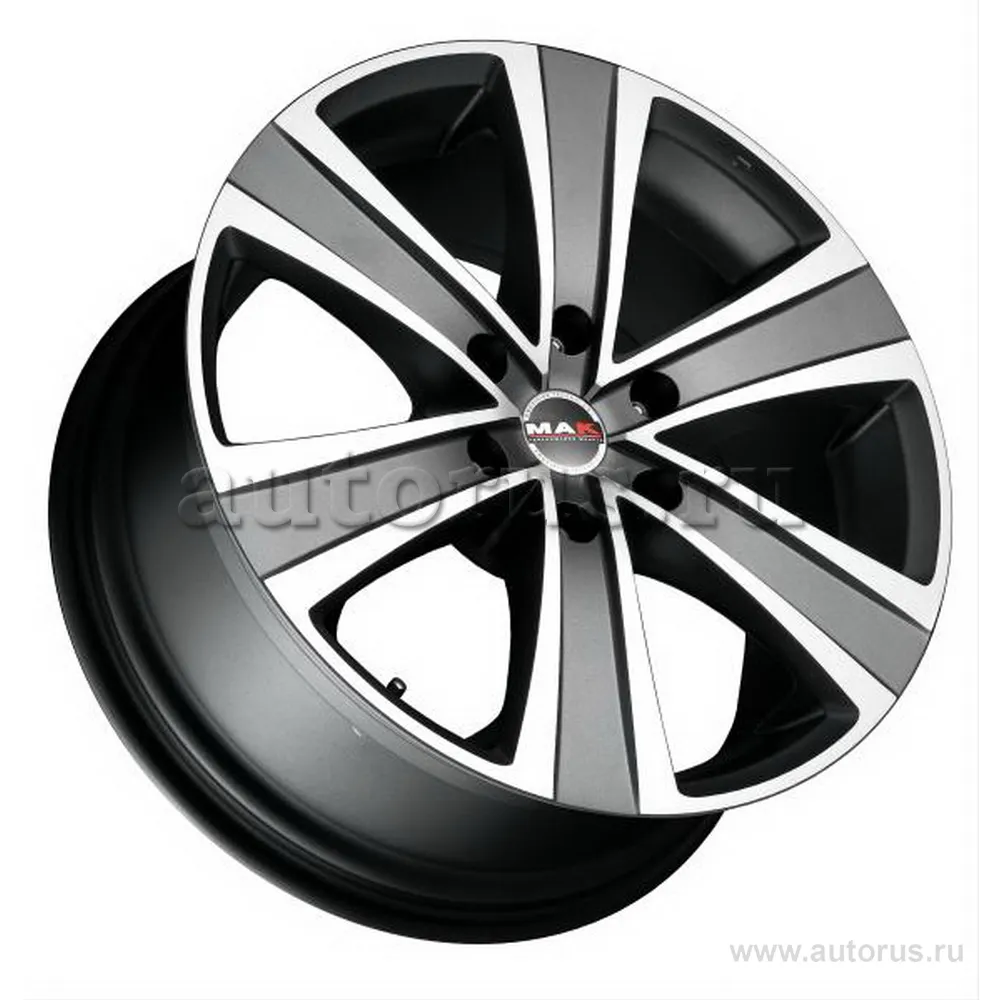 Диск литой R18 8J 6x139.7/67.1 ET46 MAK Fuoco 6 Mat Titan F8080FU6MT46VOX