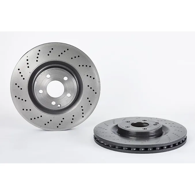 Диск тормозной передний с перфорацией BREMBO 09.B855.51