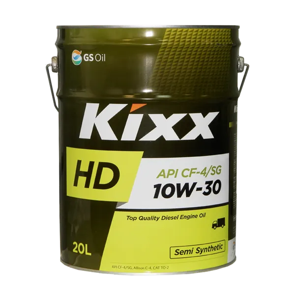 Масло моторное KIXX HD 10W-30 полусинтетическое 20 л L2002P20E1