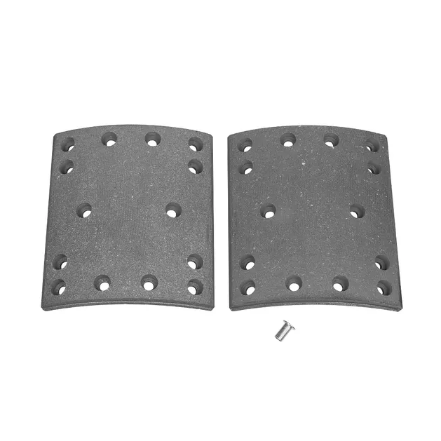 Накладки тормозные STD 410х220 HOWO В комплекте с заклёпками EXOVO 24216E