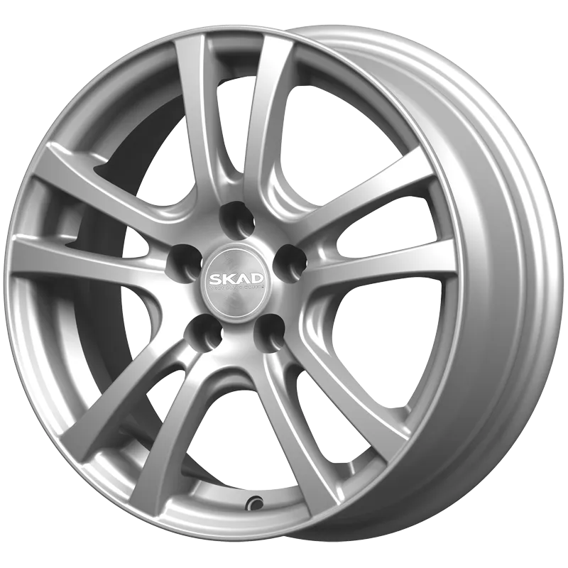 Диск литой R15 6J 5x100/57.1 ET38 СКАД Дели селена 3140508