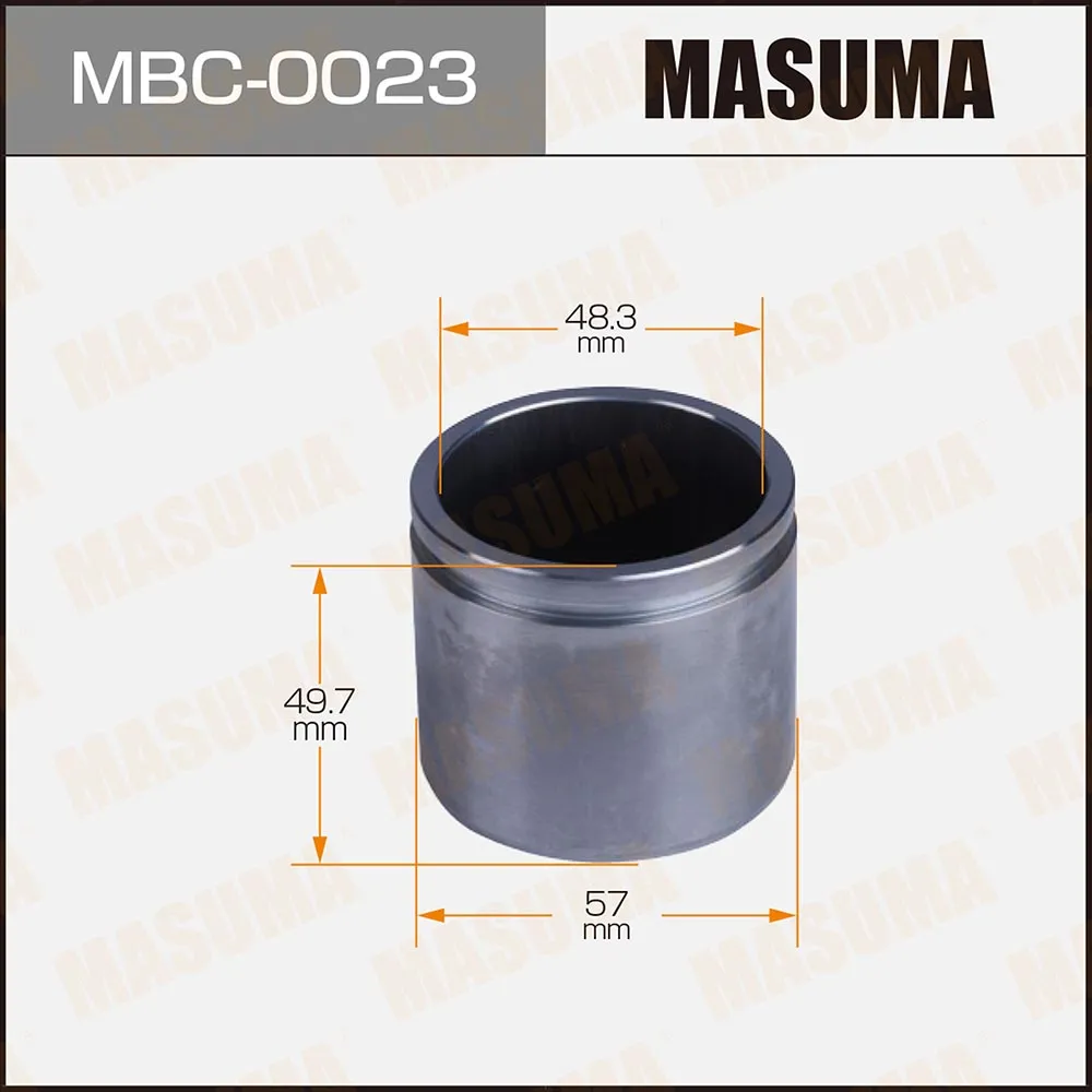 Поршень тормозного суппорта d-57, P575001 front MASUMA MBC0023
