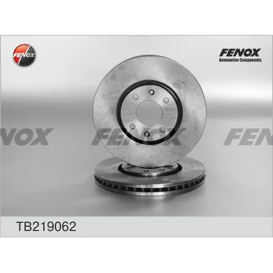Диск тормозной CITROEN C5 01-08, XANTIA 97- FENOX TB219062