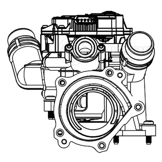 Термостат (с корпусом) для TANK 300 (21-) 2.0T LUZAR LT 3014