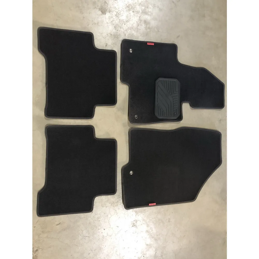 Коврики салона текстиль черный Hyundai Santa Fe III DM 2012- с крепежом COMFORT 20.11.505.F