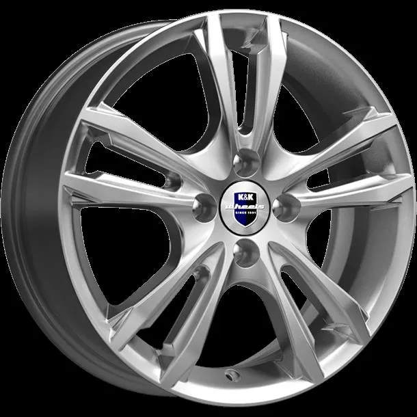 Диск литой R16 6J 4x100/60.1 ET37 КИК Samara сильвер r74583SK