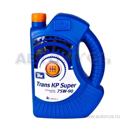 Масло трансмиссионное ТНК TRANS KP SUPER GL-4 75W90 полусинтетическое 4 л 40617942