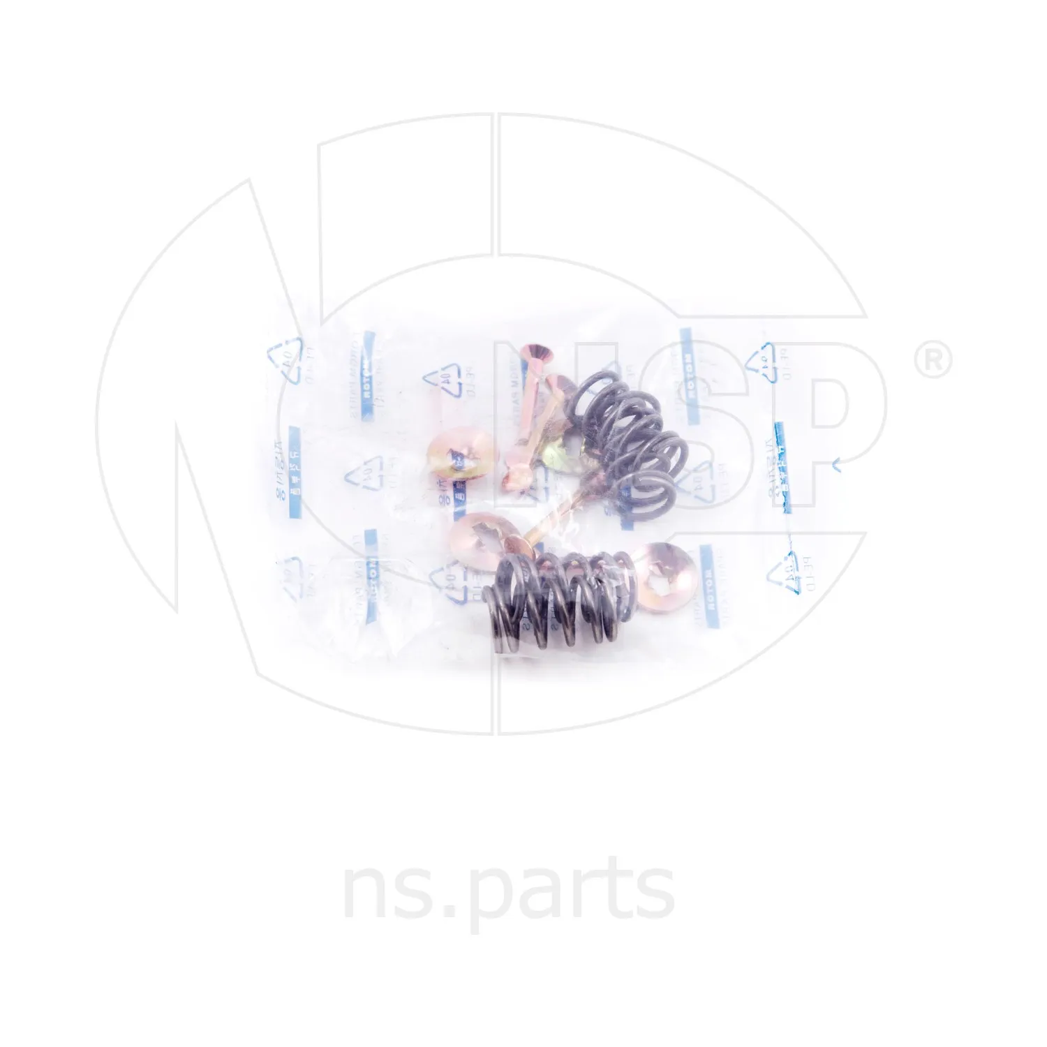 Ремкомплект задних тормозных колодок DAEWOO Tico NSP NSP0193741034