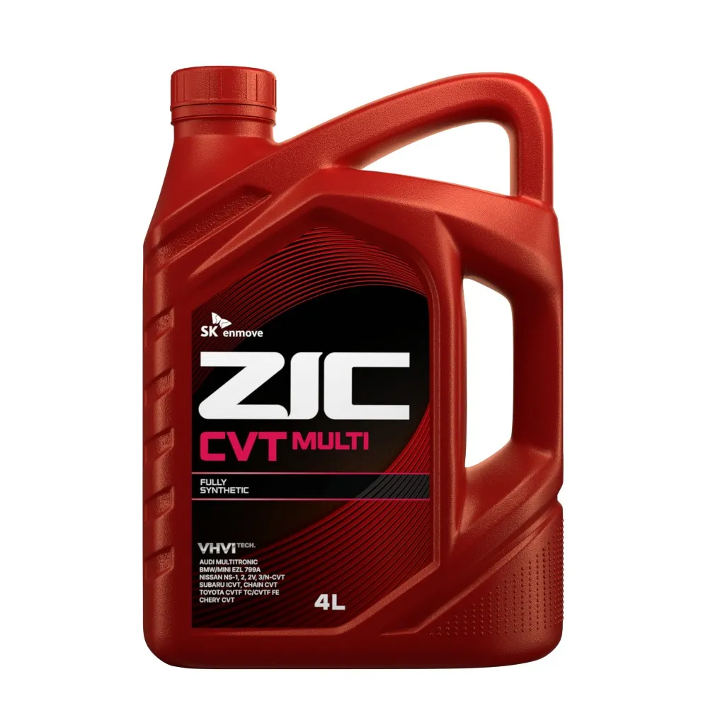 Уценка Масло трансмиссионное ZIC CVT Multi синтетическое 4 л 162631-N0