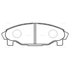Тормозные колодки CTR CKD-13