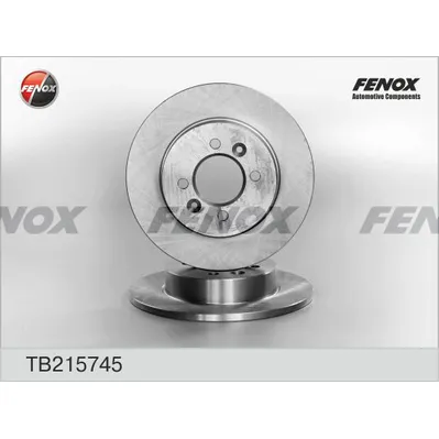 Диск тормозной RENAULT LAGUNA 93-01, SAFRANE 92-96 265X10,5X4; FENOX TB215745