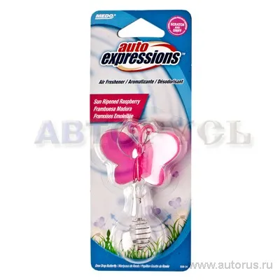 Ароматизатор Бабочка гелевый 3D MEDO DDB