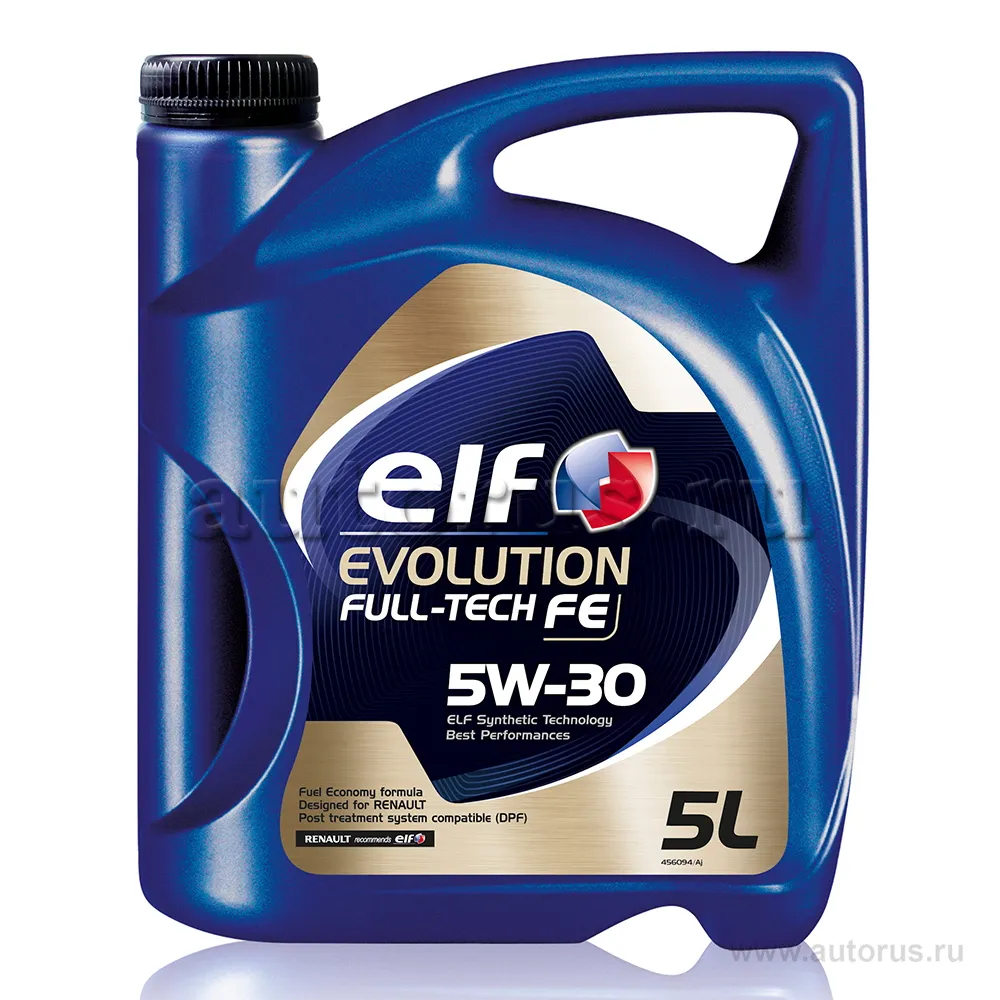 Масло моторное ELF Evolution Fulltech FE 5W-30 синтетическое 5 л 194908 ELF 194908