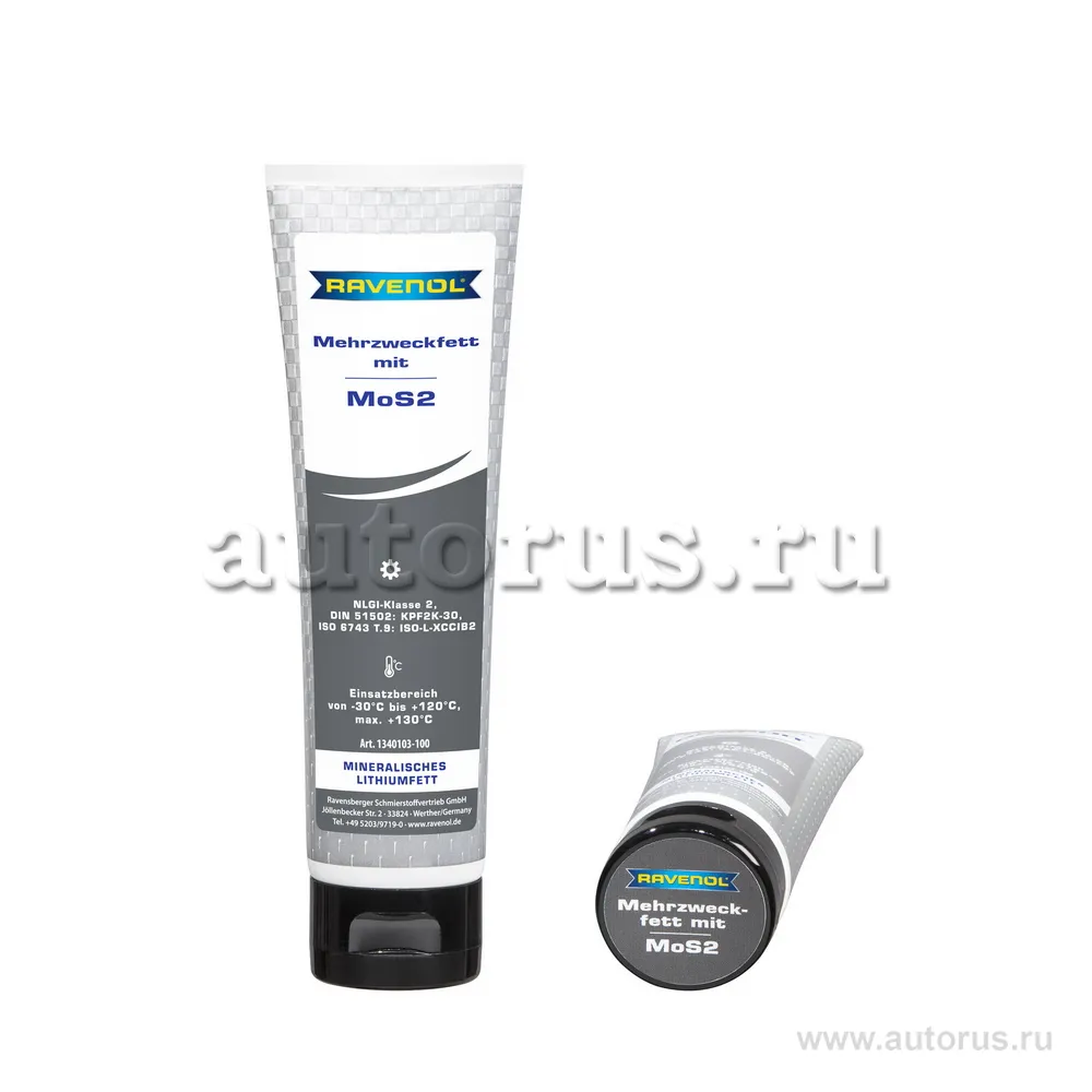 Смазка RAVENOL Mehrzweckfett m.MOS 2 (0,1кг) new 1340103-100 (4014835844452)