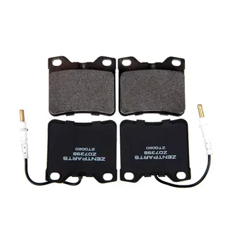 Колодки дисковые задние Peugeot 406 1.8-3.0/1.9TD/2.0HDi/2.1TD 95-04/60 ZENTPARTS Z07398