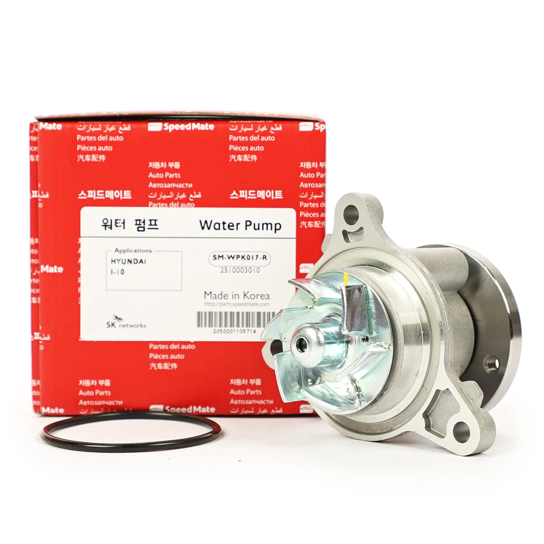 Помпа KIA Rio III (UB),Picanto II (TA)/HYUNDAI I10 (PA),I20 (PB,GB) SPEEDMATE SM-WPK017