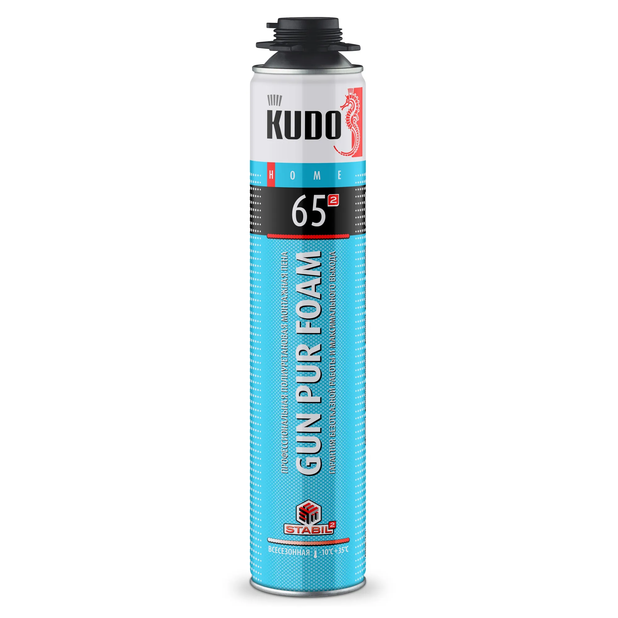 Пена полиуретановая монтажная профессиональная всесезонная KUDO HOME 65 KUDO KERRY KUPHP10U65