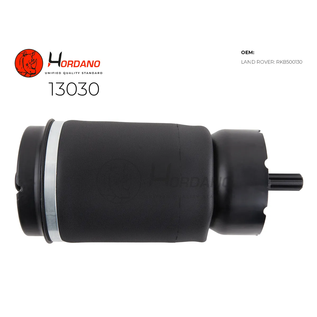 Задний пневмобаллон LAND ROVER Range Rover L322 (2002-2012) Hordano 13030