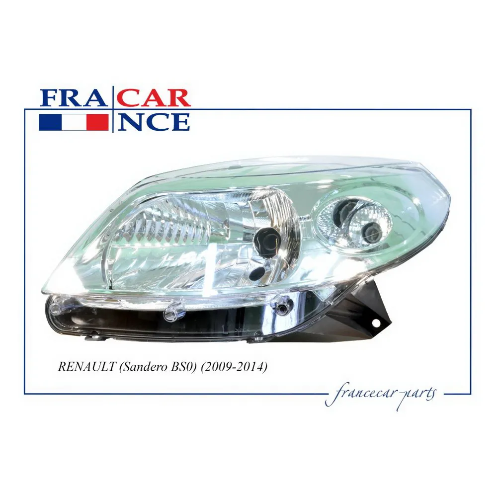 Фара передняя L RENAULT Sandero BS0 2009-2014 FRANCECAR FCR210471