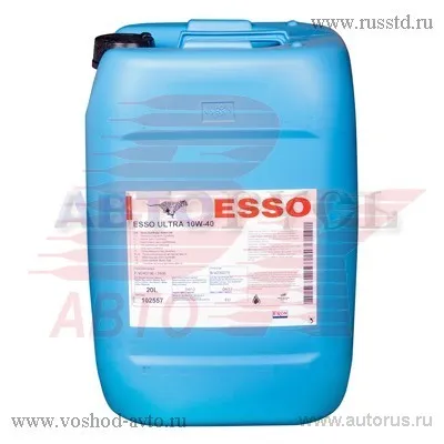 Масло моторное ESSO Ultra 10W-40 полусинтетическое 20 л 102557