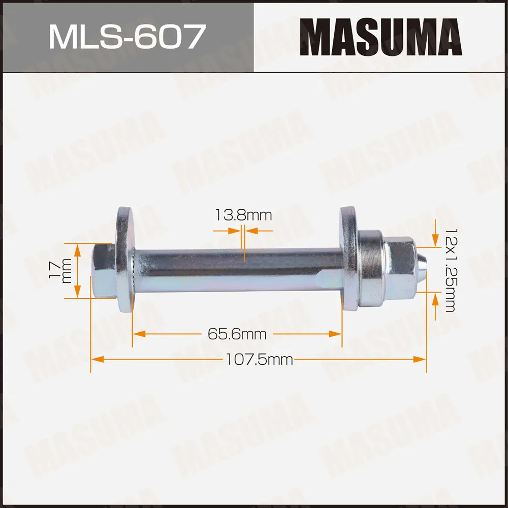 Болт эксцентрик HONDA ACCORD WAGON -08 MASUMA MLS607