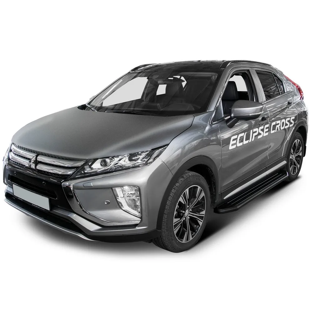 Порог-площадка Premium-Black A180ALB + комплект крепежа, RIVAL, Mitsubishi Eclipse Cross 2018- Mitsubishi Eclipse Cross A180ALB.4007.1