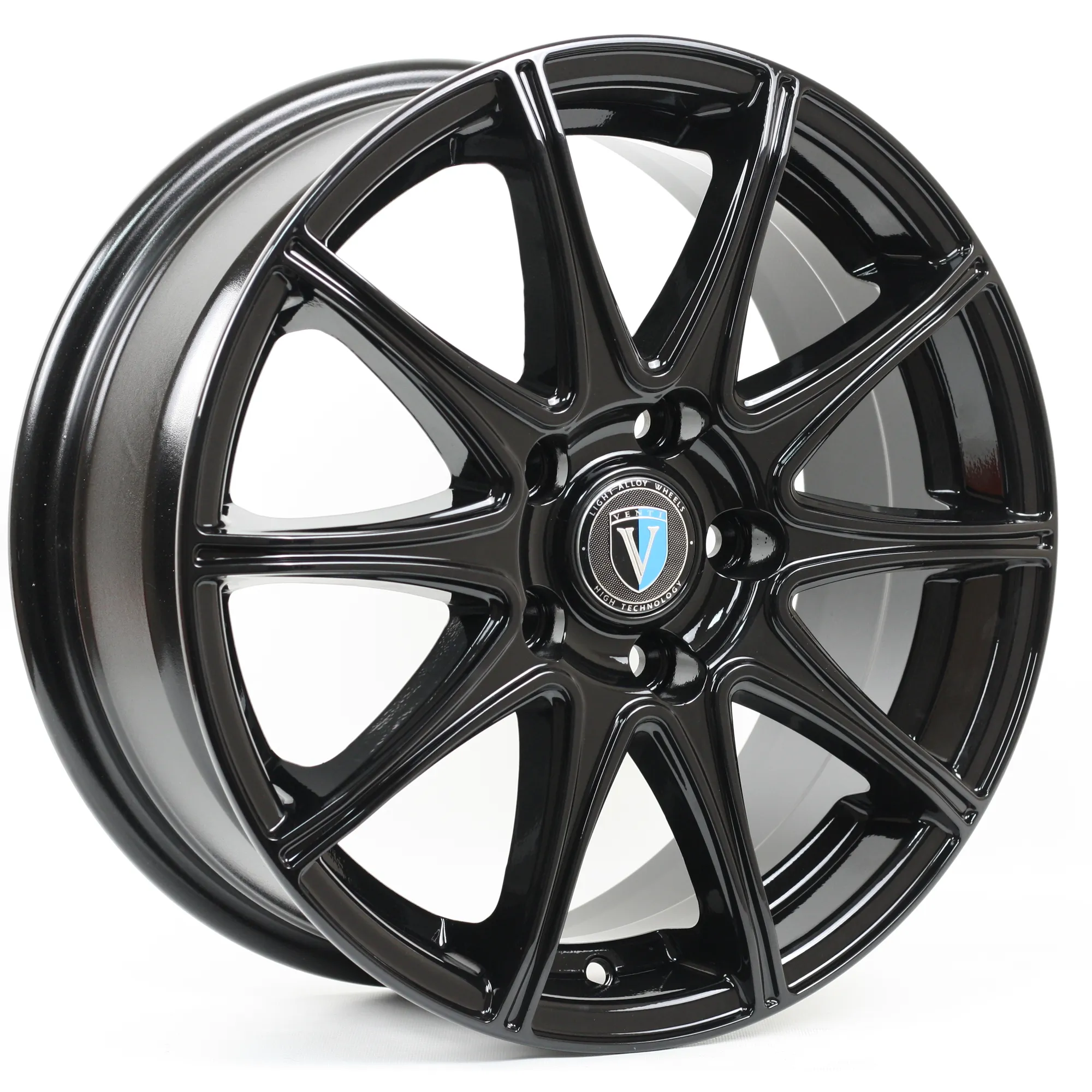 Диск литой R16 6.5J 5x114.3/67.1 ET46 VENTI 1616 BL V161665166715x114346BL