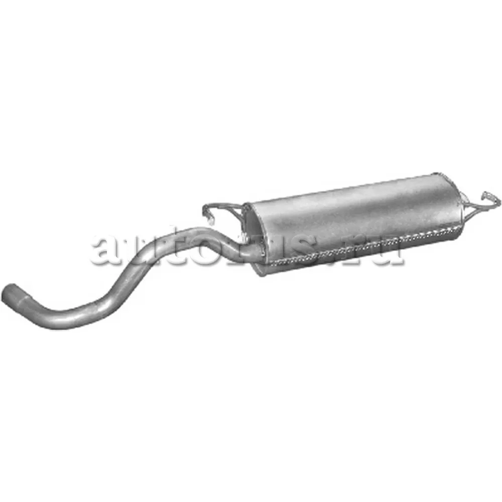 Глушитель VW Bora 98-Golf IV 97- 1.6i kat58712