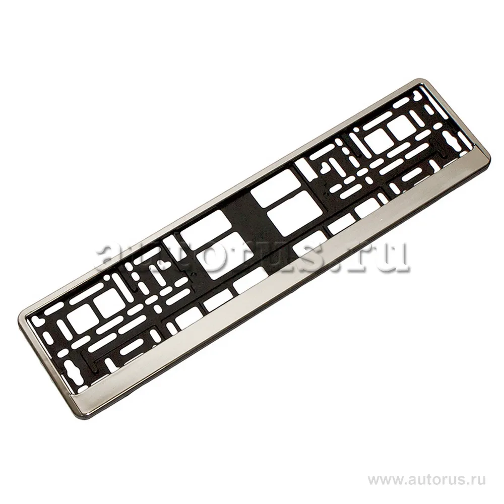 Рамка номерного знака пластмассовая Хром DOLLEX SPL-17