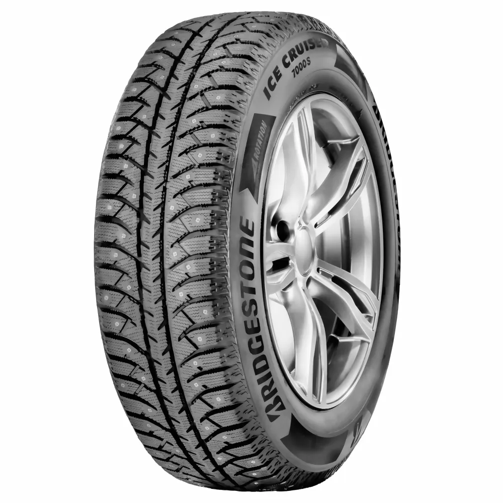 Шина R15 185/60 Bridgestone Ice Cruiser 7000S 84T шип 14132