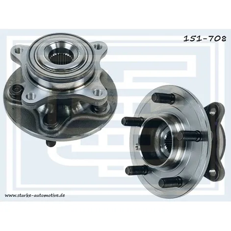 Ступица передняя LAND ROVER DISCOVERY III-IV --12.2013 STARKE 151-708
