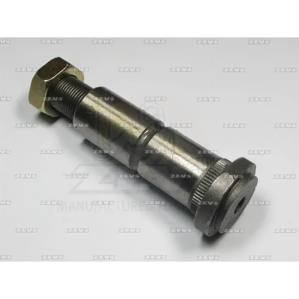 Палец рессоры палец с насечкой, шляпка круглая ZEVS SP36A