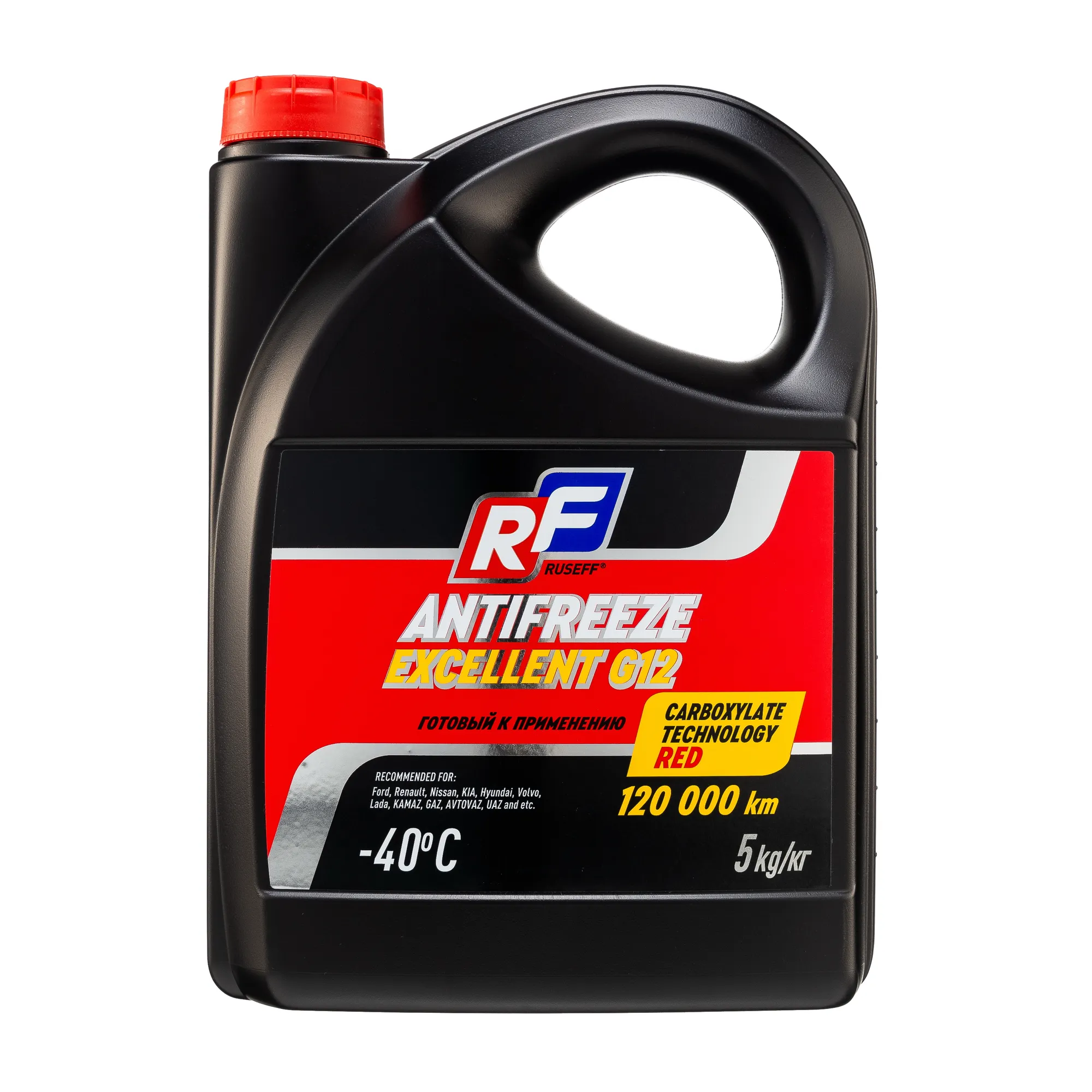 Антифриз ANTIFREEZE EXCELLENT G12 40 (5кг) RUSEFF 17359N