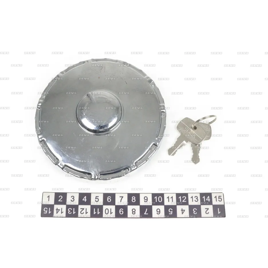 Крышка топливного бака 78mm с ключом ZEVS YG-043