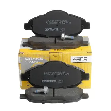 Колодки дисковые передние Peugeot ZENTPARTS Z07265_ZNT