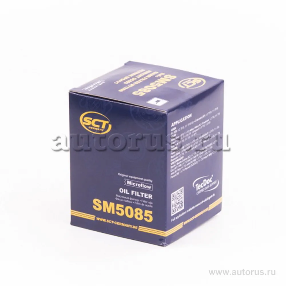 Фильтр масляный SKODA Rapid/VW Polo Sedan SCT SM5085