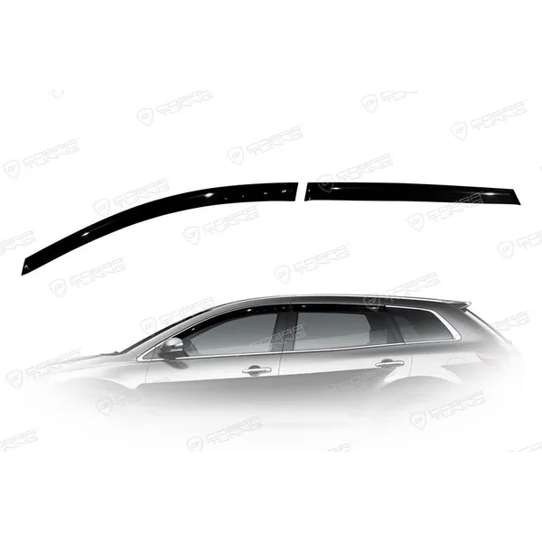 Дефлектора на окна Mazda CX9 2007-2016 деф.окон Cobra Tuning M21607
