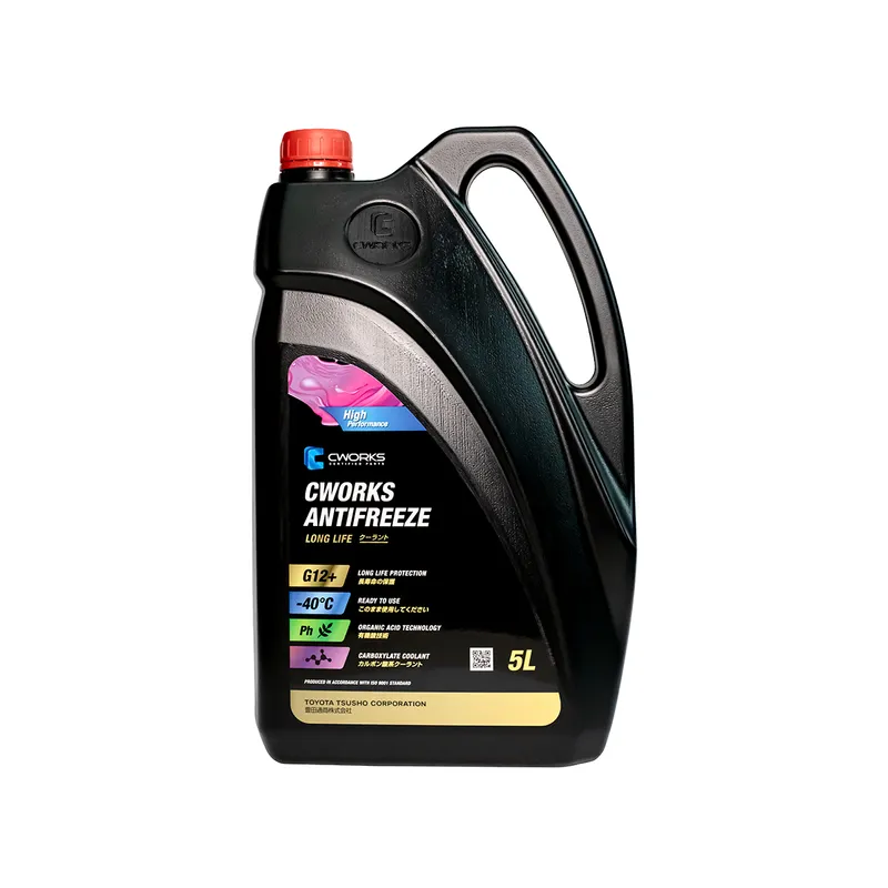 Антифриз CWORKS Long Life G12+ готовый -40 красный 5 л A410R0005