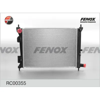 Радиатор охлаждения Kia Rio, Hyundai Solaris 1.4-1.6 10- MT FENOX RC00355