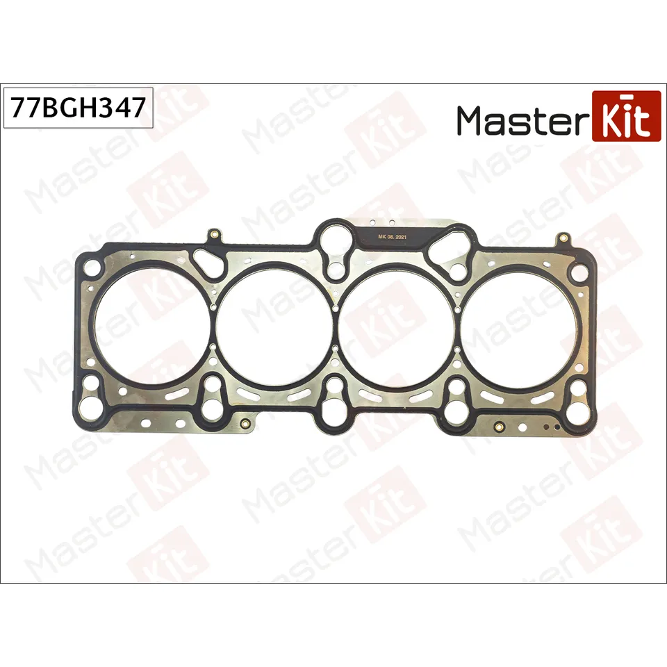 Прокладка ГБЦ AUDI AWA, AXW, BLR, BLX, BLY, BMB, BVY, BVZ, BLR, BVX MASTERKIT 77BGH347