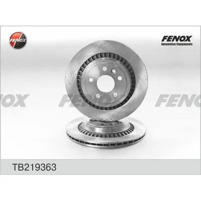 Диск тормозной задний VOLVO XC60, 2.0-3.2, 08- 302X51X5 FENOX TB219363