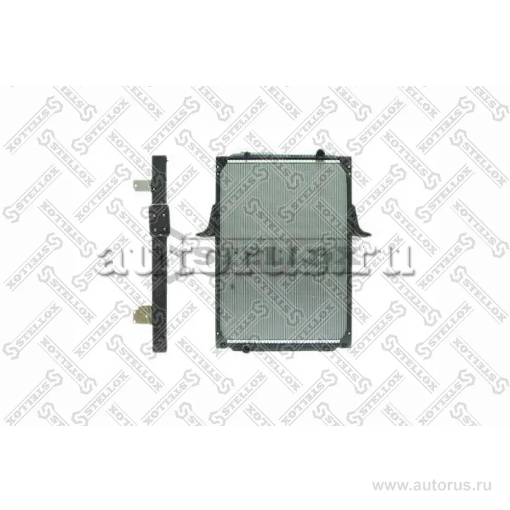 Радиатор системы охлаждения pl./al.с рамкой 968x708x52 RVI Premium STELLOX 81-03339-SX