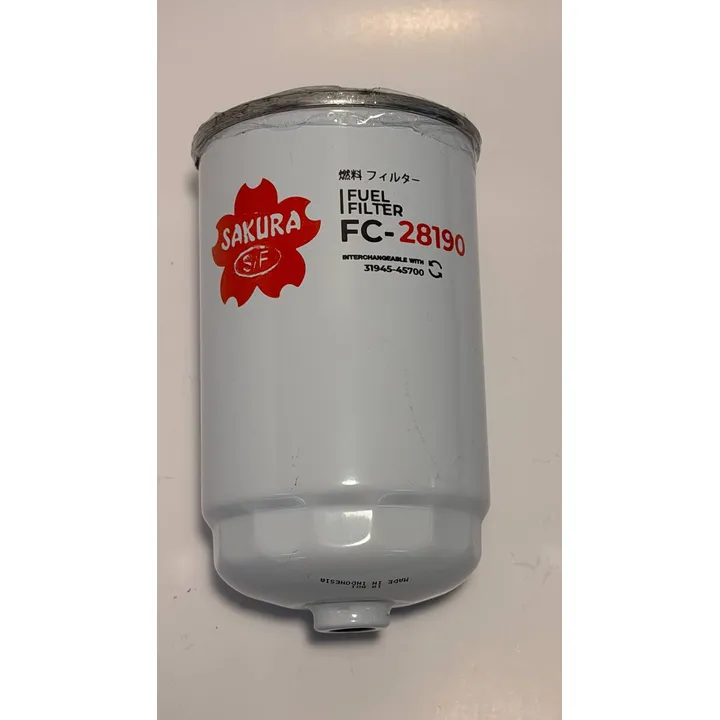 Фильтр топливный, Уценка HYUNDAI HD46/HD65/HD72/HD78 SAKURA FC28190-N0 Уценка