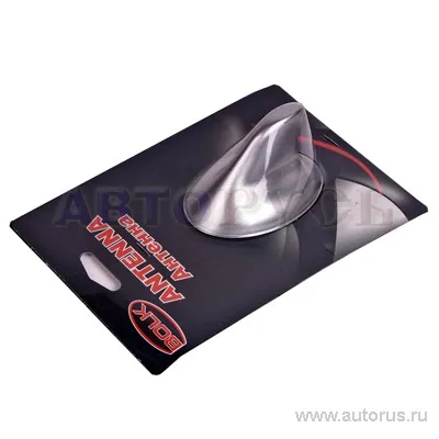 Антенна декоративная Плавник самоклеющаяся серебристая BOLK BK01603