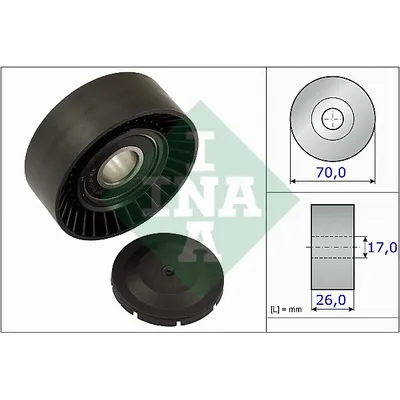 Ролик натяжителя приводного ремня INA 531 0891 10