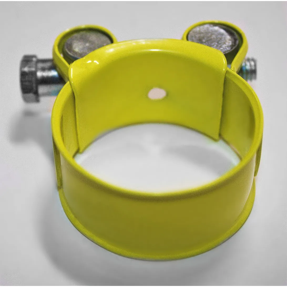 Хомут силовой, цвет желтый, размер 98-103 мм COMFORT C98103PLY
